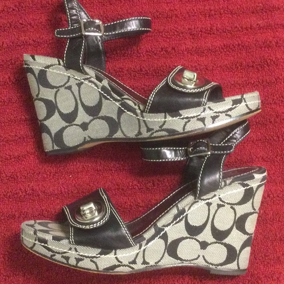 Coach Wedges - Picture 2 of 7